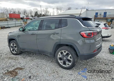 2020 Jeep Compass Limited из США, поврежденный, VIN 3C4NJDCB3LT161442